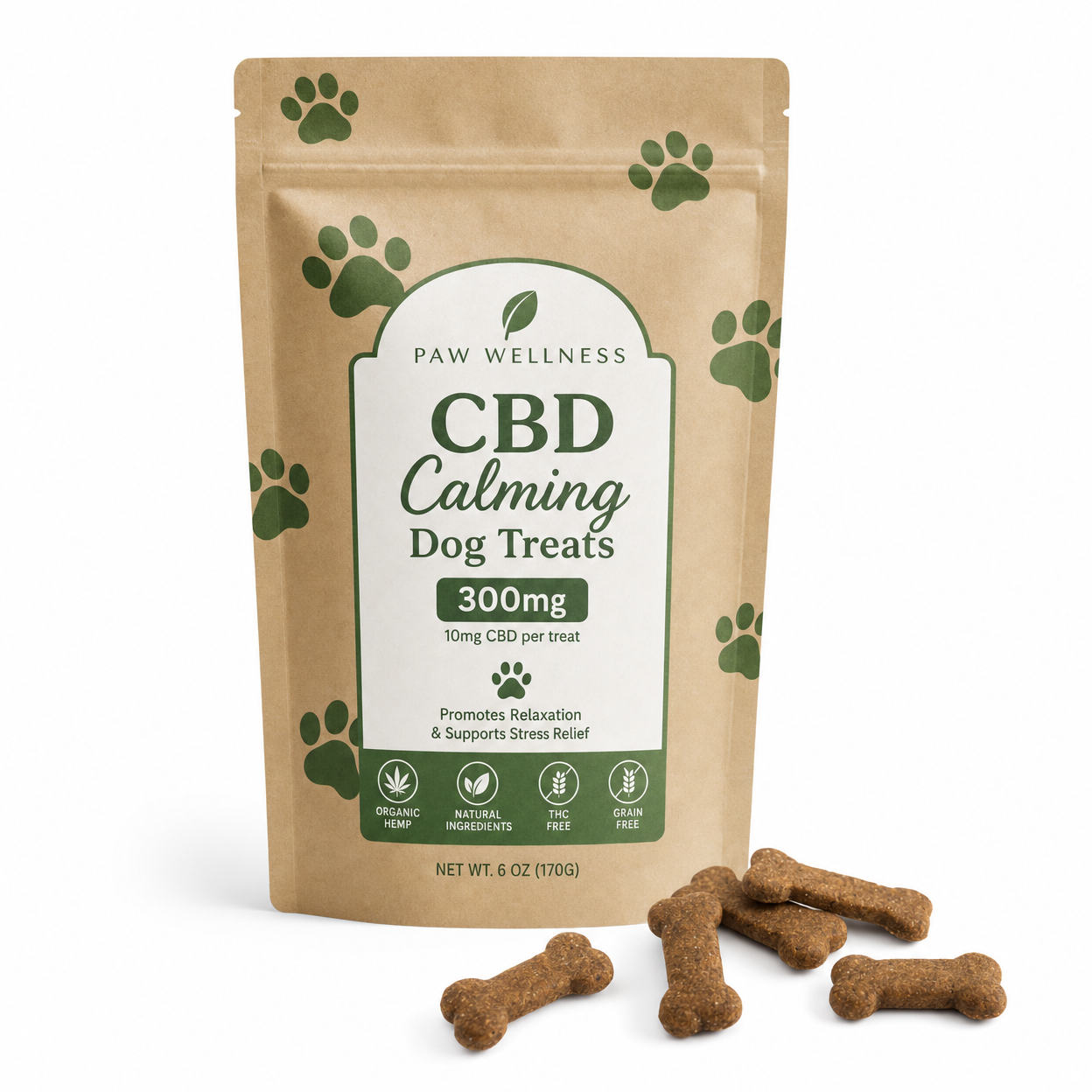 CBD Dog Treats - Anxiety Relief (30 unidades)