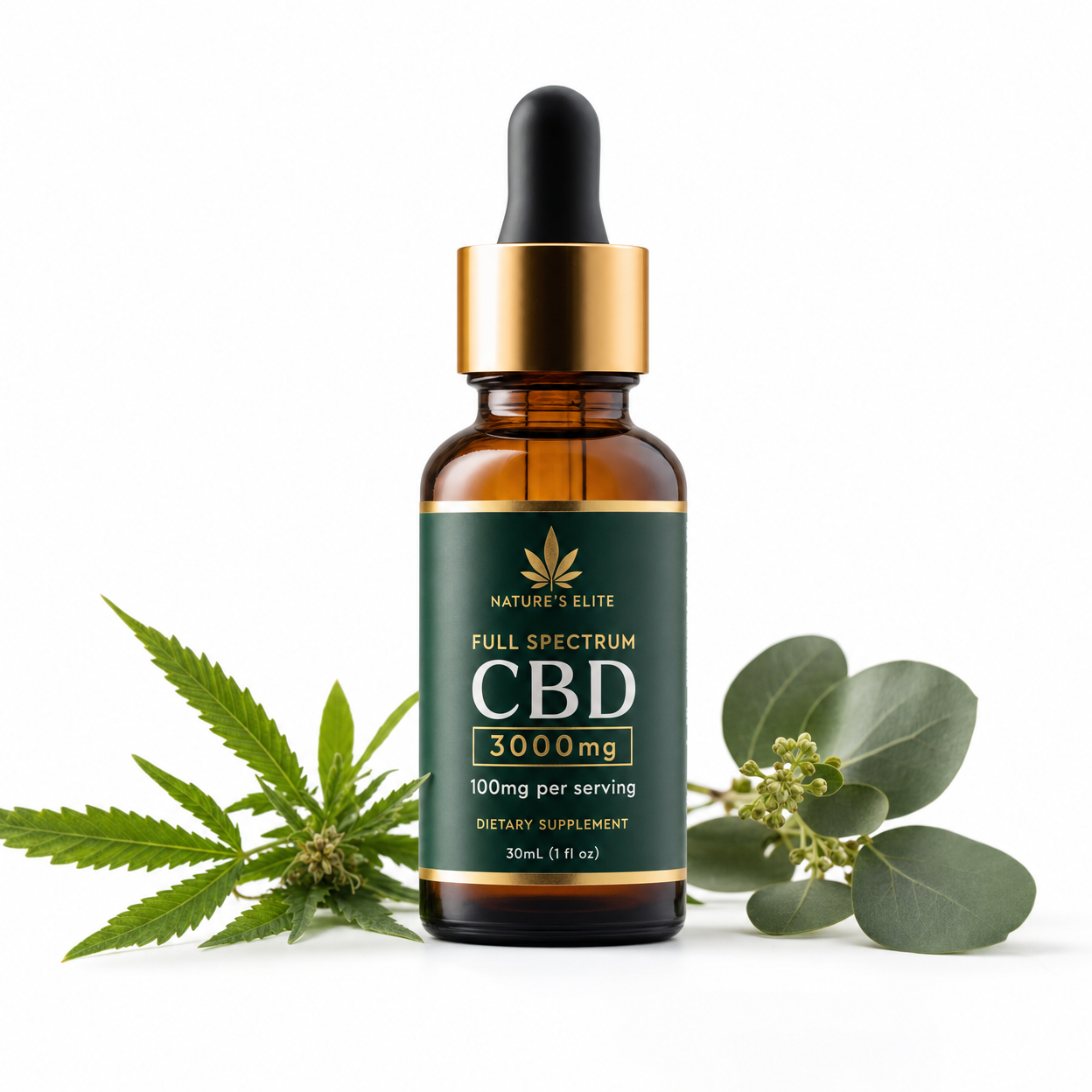 Óleo CBD Full Spectrum 3000mg/30mL