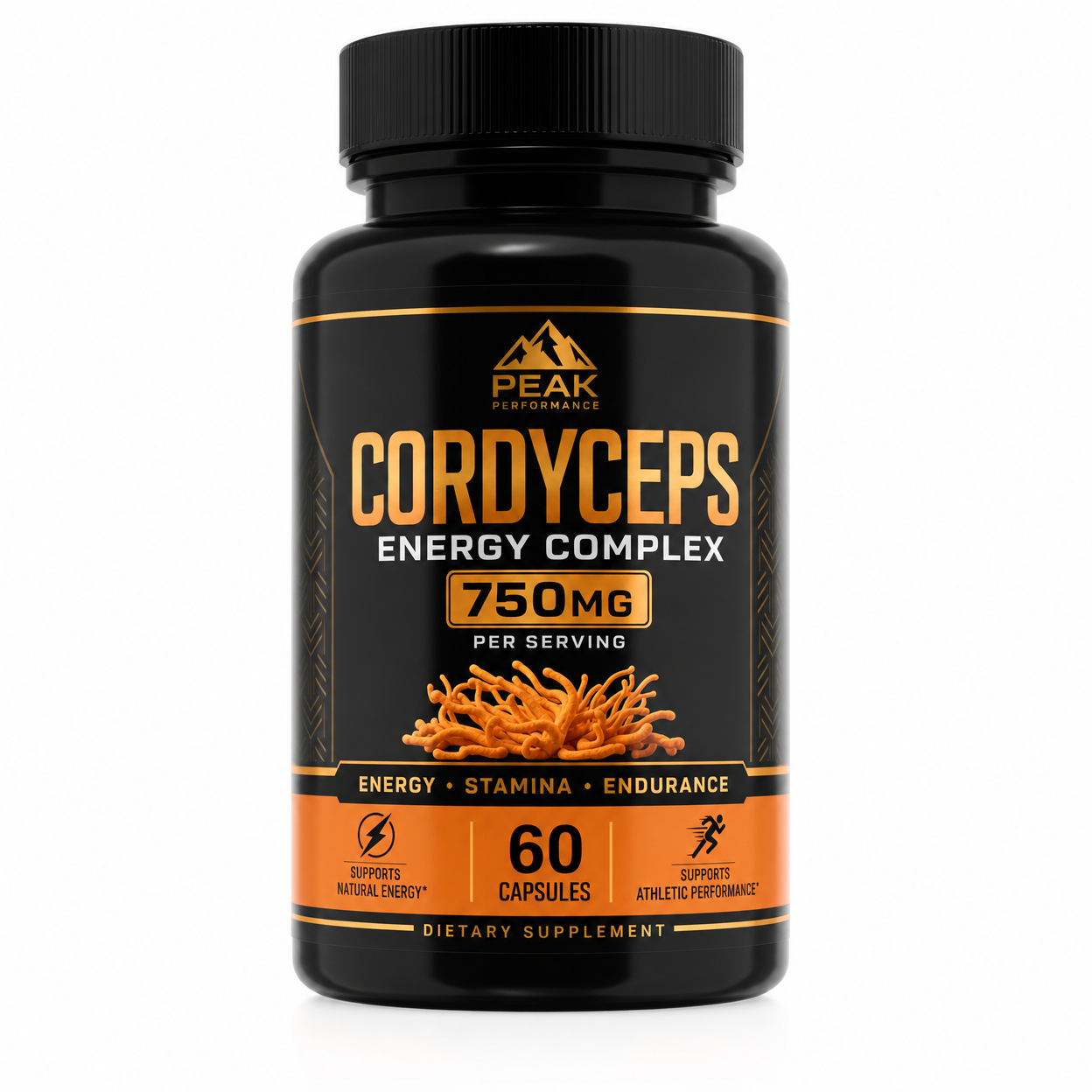 Cordyceps Energy Complex 750mg (60 cápsulas)